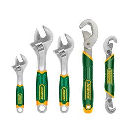 ADJUSTABLE WRENCH 5 PCS SET JADEVER JDAW275K